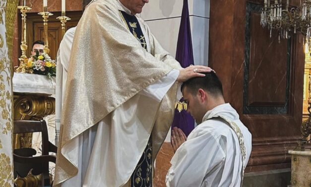 José Miguel Jiménez Atiénzar será ordenado sacerdote mañana, 13 de julio, en la basílica de la Caridad de Cartagena