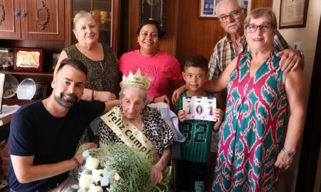 Francisca Rubio Vera más conocida como ‘Paquita’, cumple 101 años