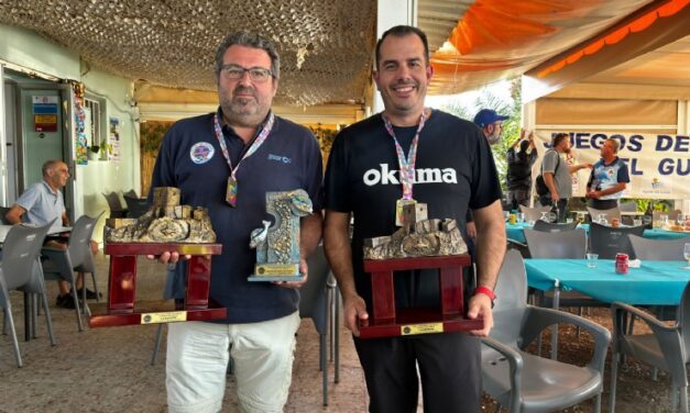 Juan José Hernández y Antonio Aznar ganan el XXV Certamen de Pesca Deportiva Ciudad de Lorca