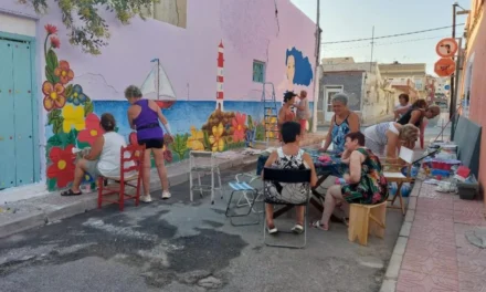 La calle de la ilusión está en la Ermita de Mazarrón