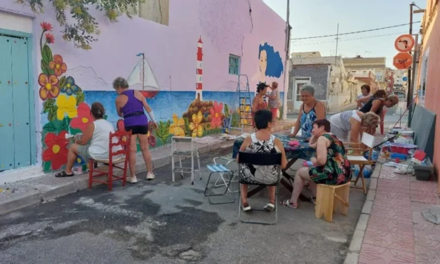 La calle de la ilusión está en la Ermita de Mazarrón