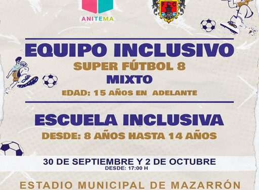 Mazarrón apuesta por la inclusión deportiva con el equipo Super Fútbol 8