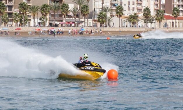 La bahía de Mazarrón será escenario de la Copa del Rey de motos de agua