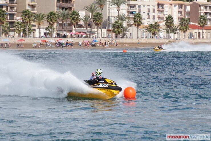 La bahía de Mazarrón será escenario de la Copa del Rey de motos de agua