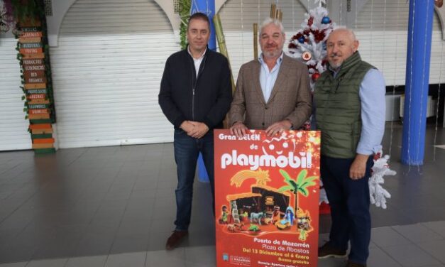 El Gran Belén de Playmobil llega a Puerto de Mazarrón