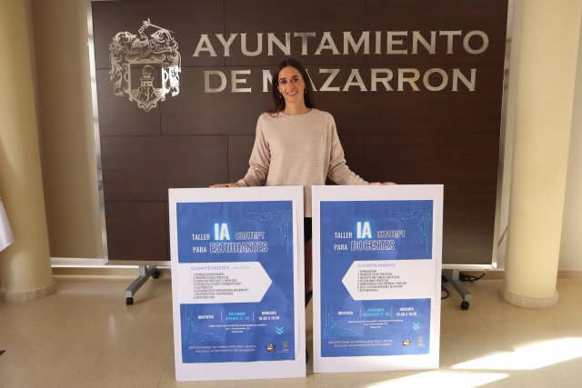 La Concejalía de Educación ofrece talleres gratuitos de Inteligencia Artificial con ChatGPT para docentes y estudiantes