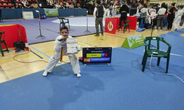 Salvador Moreno se corona en el Campeonato de España de Taekwondo