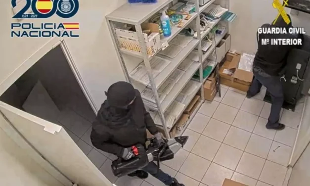 Detienen a un grupo afincado en Mazarrón y Librilla especializado en robar cajas fuertes
