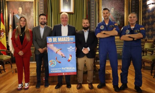 Puerto de Mazarrón volverá a disfrutar de la exhibición acrobática de la Patrulla PAPEA el próximo 19 de marzo