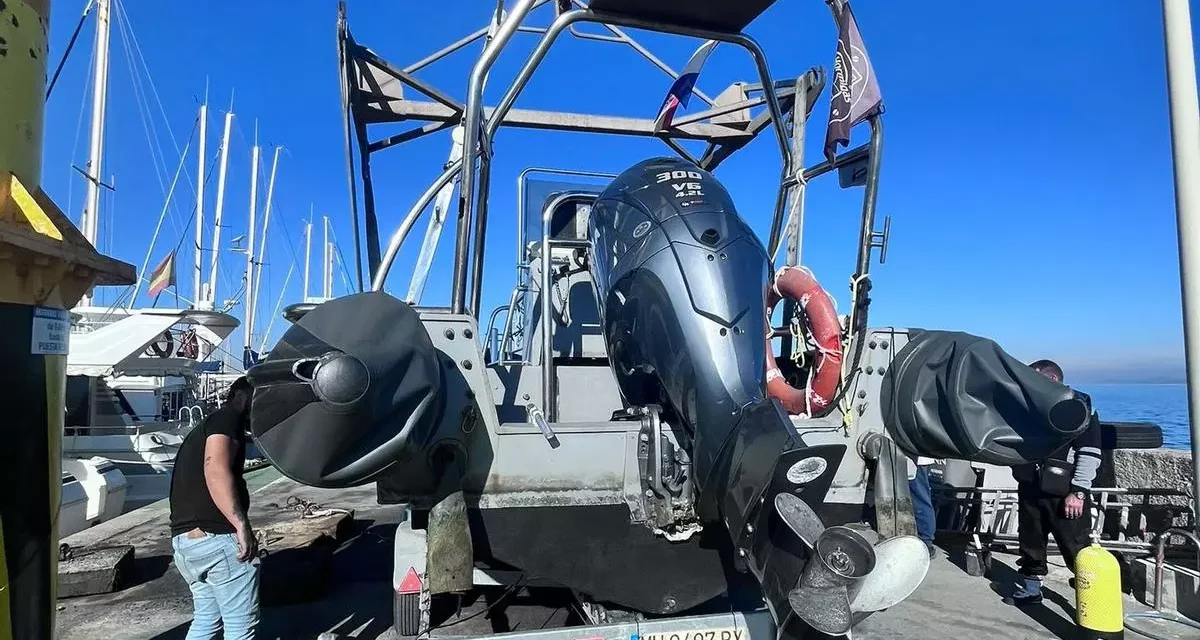 Buscan a tres sujetos que intentaron robar dos lanchas de buceo y hasta un barco de la Guardia Civil en Cabo de Palos