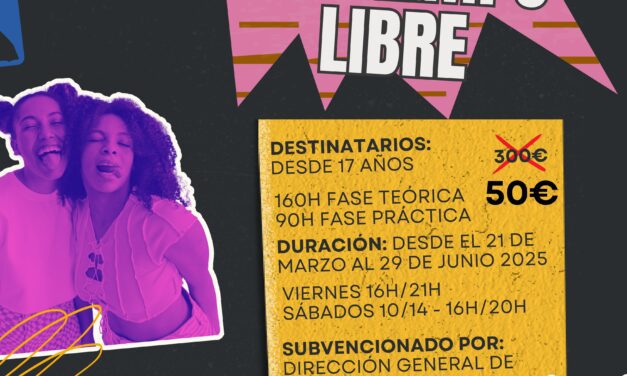 Inscripciones abiertas para el curso de monitor de Ocio y Tiempo Libre