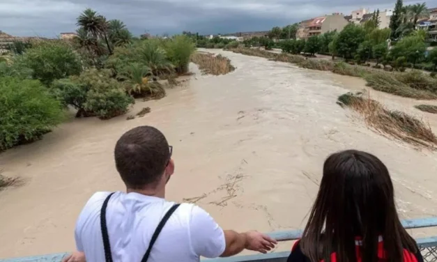 Este es el día de la semana que más va a llover en Murcia: 80 mm en 12 horas
