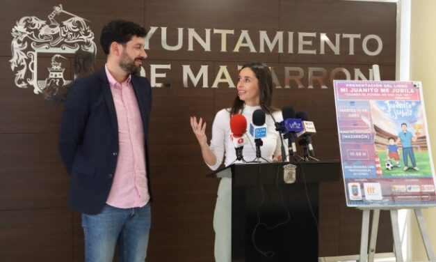 Mazarrón acogerá la presentación del libro ‘Mi Juanito me jubila’ con una mesa redonda sobre el fútbol