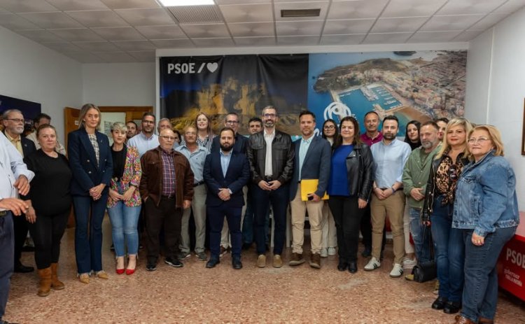 Jesús García Vivancos reelegido Secretario General del PSOE de Mazarrón con el apoyo unánime de la Asamblea.