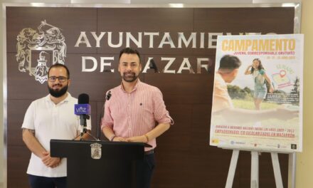 La concejalía de Igualdad presenta el «Campamento Juvenil Corresponsable»