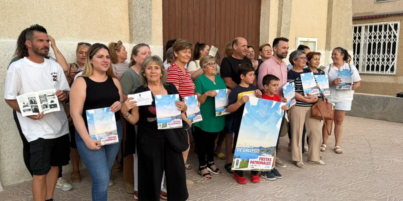 Presentación de las fiestas de San Antonio 2025 en Cañada de Gallego