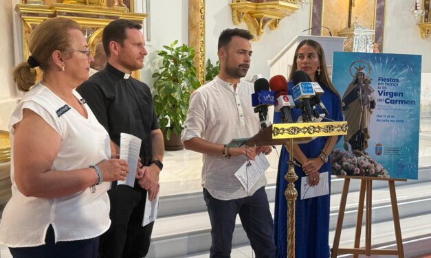 PRESENTACIÓN DE LAS FIESTAS EN HONOR A LA VIRGEN DEL CARMEN 2025