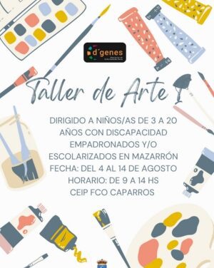 Talleres de Arte para Jóvenes con Diversidad Funcional