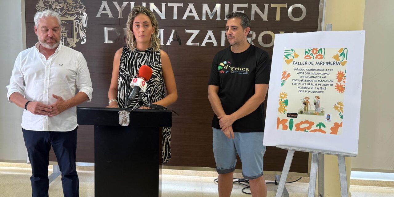 Taller de Jardinería Inclusivo para jóvenes con diversidad funcional