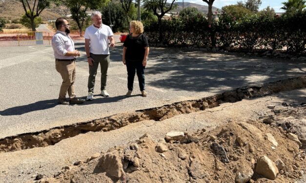 Mazarrón impulsa la reurbanización del aparcamiento del cementerio municipal para mejorar la seguridad y accesibilidad