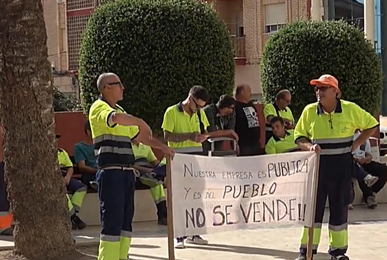 Paros laborales en el servicio de basuras de Mazarrón los domingos y festivos