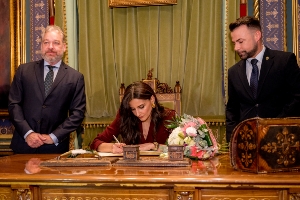 Carmen Guillén inicia oficialmente las Fiestas Patronales 2025 con un emotivo pregón