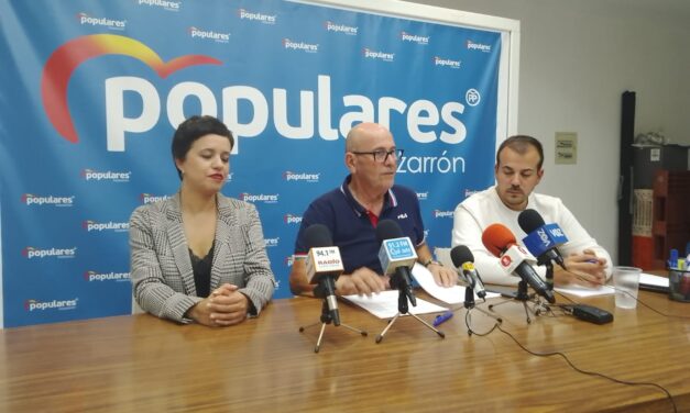 El Partido Popular denuncia la situación del servicio de limpieza en el municipio de Mazarrón