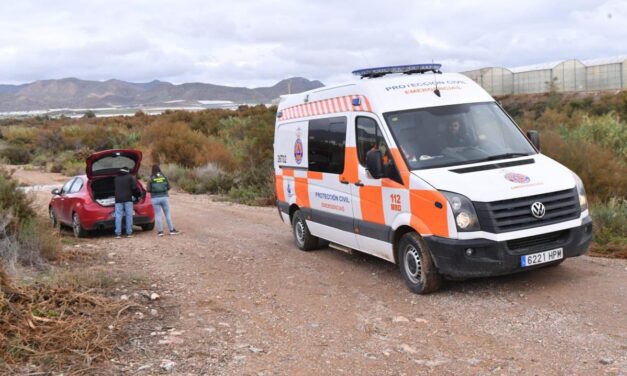 Hallan el cadáver de un ciclista en la rambla de Las Moreras de Mazarrón