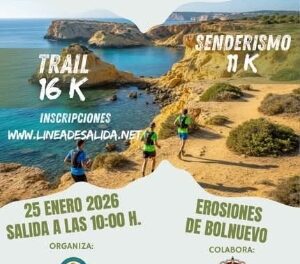 Presentado el XII Cross-Trail Calas de Bolnuevo, que se celebrará el 25 de enero de 2026