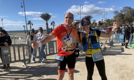 Andrés Couvreur e Inma Selma conquistan el Cross Trail Calas de Bolnuevo