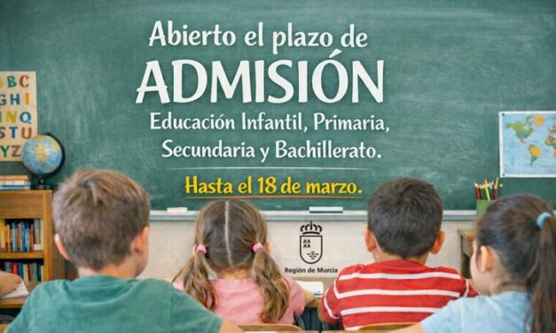 Comienza el plazo de admisión del próximo curso para alumnos de Infantil, Secundaria y Bachillerato
