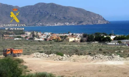 Cuatro investigados por realizar obras ilegales en suelos no urbanizables de Lorca, Mazarrón y Cartagena