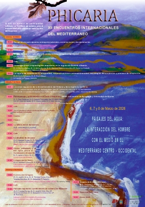 Nueva edición de “Phicaria” “Paisajes del agua: la interacción del hombre con el medio en el Mediterráneo Centro–Occidental”