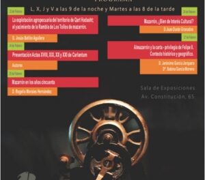 Nueva edición de las Jornadas de Estudio de Mazarrón “Carlantum”, un referente en la difusión de la historia local El alcalde de Mazarrón, Ginés Campillo, junto al concejal de Cultura, Jorge Durán, y el director de la Universidad Popular, José María López, han presentado esta mañana las Jornadas de Estudio de Mazarrón “Carlantum”, una cita ya consolidada en el calendario cultural del municipio que se celebrará del 23 al 27 de febrero.  Organizadas por la Universidad Popular de Mazarrón, estas jornadas suponen un punto de inflexión en la difusión de la historia local y en la puesta en valor de aquellos aspectos que forman parte de la identidad colectiva de los vecinos de Mazarrón. A lo largo de cinco días, investigadores y especialistas de reconocido prestigio compartirán sus trabajos junto a vecinos interesados en profundizar en “lo de aquí”, en “lo nuestro”.  En esta edición, las jornadas se enmarcan además dentro de la exposición “Popurrí”, una muestra que ofrece una visión especial del asociacionismo en Mazarrón y de su papel en la vida cultural del municipio. La coincidencia de ambos eventos refuerza una actividad que goza de gran aceptación y que vuelve a convertirse en punto de encuentro para el conocimiento, la reflexión y el intercambio de ideas.  Durante la presentación, el alcalde ha destacado el trabajo del equipo técnico de la Universidad Popular, subrayando su implicación, ilusión y compromiso para acercar a los mazarroneros todo aquello que forma parte de su patrimonio e identidad. Asimismo, ha manifestado la satisfacción del Ayuntamiento por el impulso de iniciativas culturales que trascienden la mera difusión para convertirse en referentes dentro de la oferta cultural del municipio.  El alcalde ha animado a todos los vecinos, así como a quienes visitan el municipio, a participar activamente en esta actividad que permite recuperar y conocer más a fondo la historia de nuestra tierra.