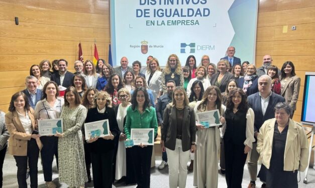 34 empresas cuentan con el Distintivo de Igualdad de la Región de Murcia