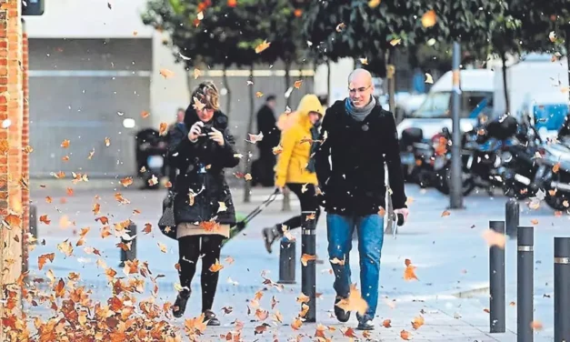 El viento vuelve otra vez a la Región de Murcia: alerta amarilla el próximo martes