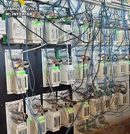 Cae un clan familiar que cultivaba más de mil plantas de marihuana en una nave de Mazarrón