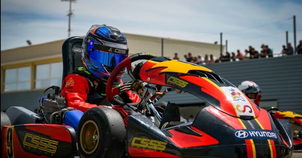 En la categoría CS55, Mateos Peña logró un impresionante regreso al podio en el circuito de MotorLand, en Aragón.