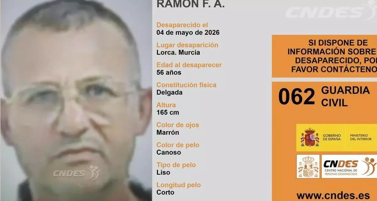 Continúa la búsqueda del hombre desaparecido tras el incendio de una casa en Mazarrón