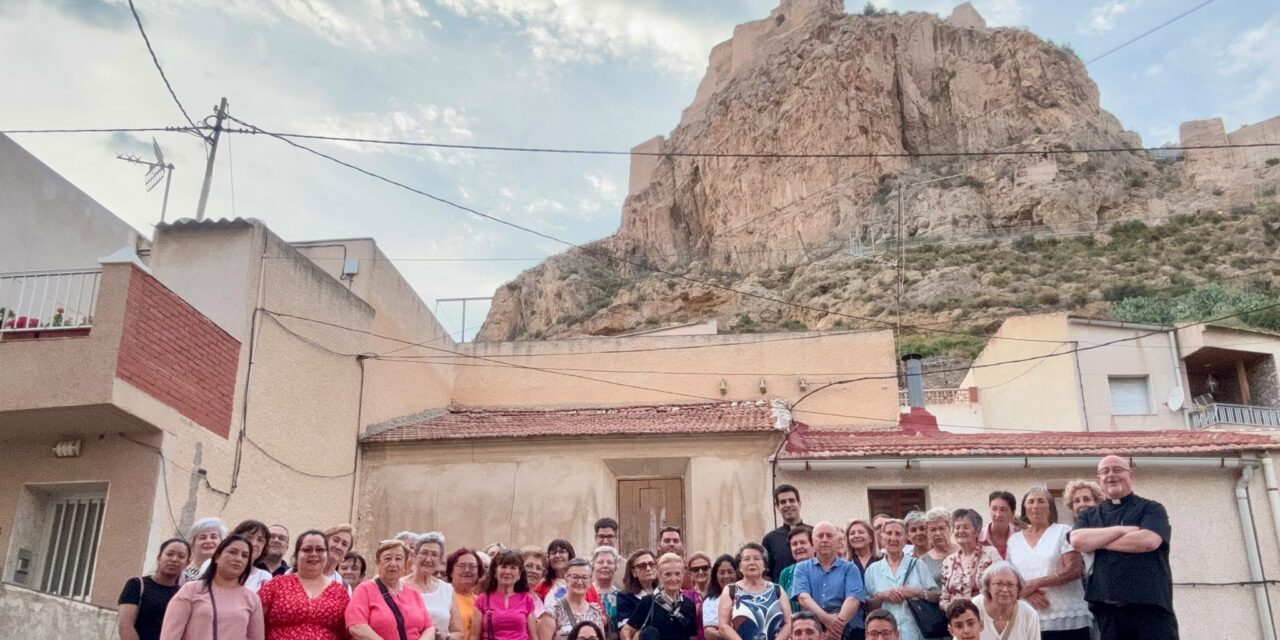 La parroquia de Mazarrón peregrina a Monteagudo