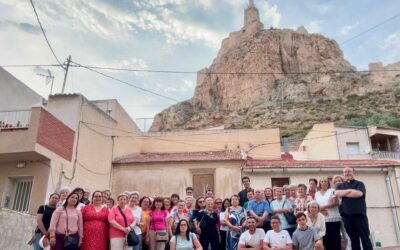 La parroquia de Mazarrón peregrina a Monteagudo