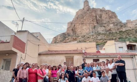 La parroquia de Mazarrón peregrina a Monteagudo