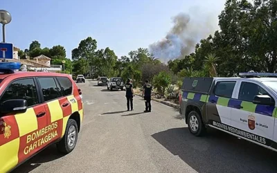 El Seprona sigue la pista a un coche por su posible relación con el incendio de La Azohía