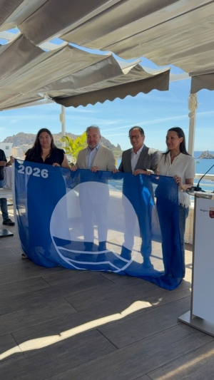 Mazarrón suma una nueva Bandera Azul para el Puerto Deportivo y alcanza un total de ocho distintivos
