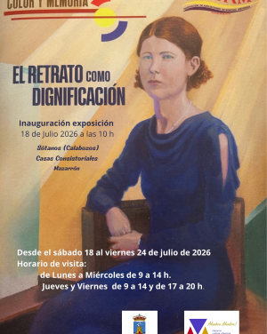 IX JORNADAS ALUMBRA ALUMBRE MAZARRÓN. JULIO 2026 REPRESIÓN Y EXILIO