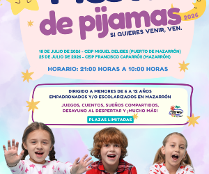 Nueva edición de la Fiesta de Pijamas para menores de 6 a 12 años