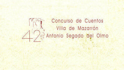 Fallo del Villa de Mazarrón de Cuentos en su edición número XLII