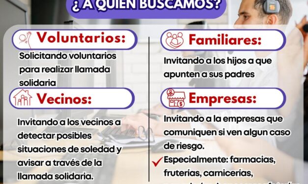 La campaña «Llamada Solidaria» para combatir la soledad no deseada llega a Mazarrón