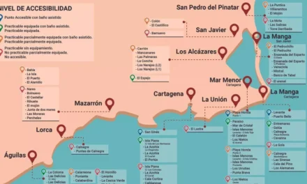 Solo cuatro playas de la Región de Murcia logran un ’10’ en accesibilidad