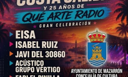 El Grupo de Comunicación Costa Cálida-Que Arte-Media homenajea este lunes a sus fundadores y primeros locutores de la Radio en Mazarrón
